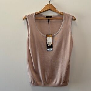 Escada Light Pink Sleeveless Top